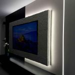 Custom TV Wall Installation & Fireplaces 4 - All Colors Projects